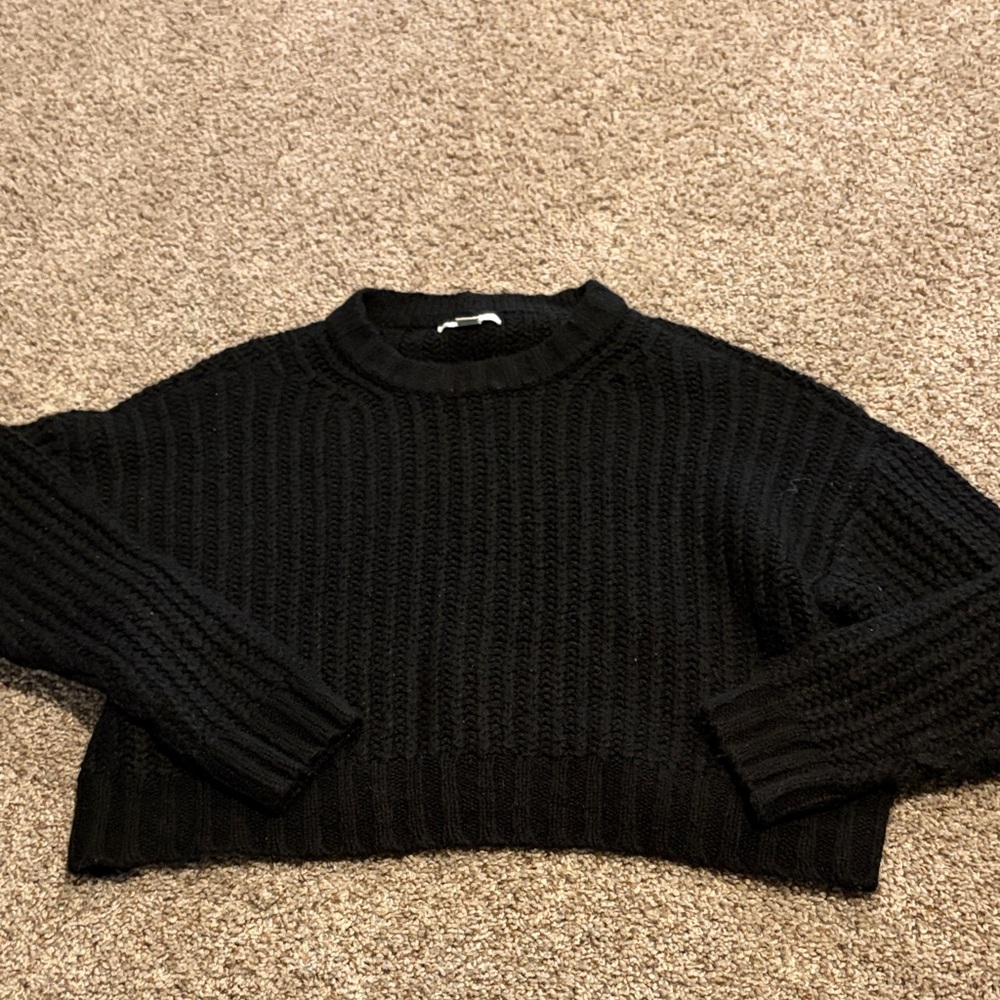 American Eagle Ribbed Knit Sweater - Women
